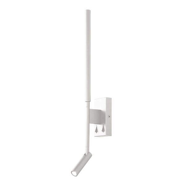 APPLIQUE [WHITE LED WITH READER  3W+6W 3000K MATT WHITE]
