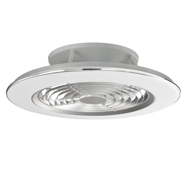 LED CEILING [70W FAN 30W WITH REMOTE CONTROL SILVER PAINTED]