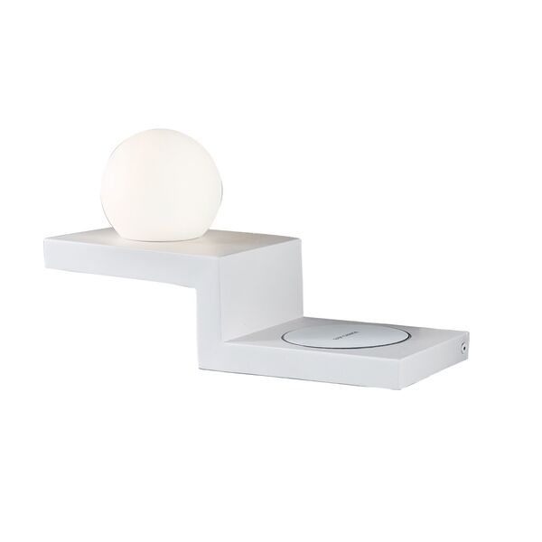 Mantra Zanzibar [LED WALL LAMP WHITE 5W - CELL PHONE INDUCTION CHARGER]