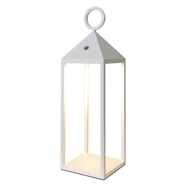 LANTERN PORTABLE OUTDOOR[ LED IP54 3000K WHITE WHITE]