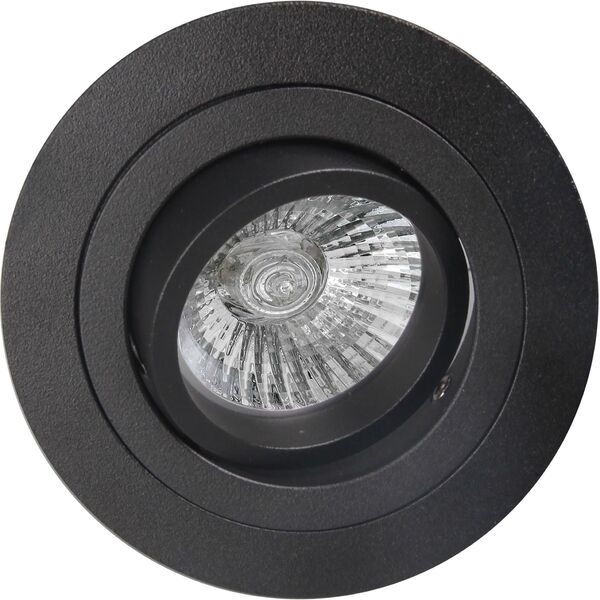 SPOT RECESSED [GU10 ROUND BLACK]
