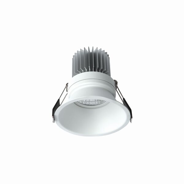 Встраиваемый светильник Formentera [ LED COB SPOT RECESSED 12W 4000K ROUND MATT WHITE]