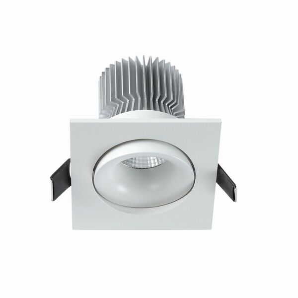 Встраиваемый светильник Formentera [LED COB SPOT RECESSED (SWIVEL) 7W 3000K SQUARE MATT WHITE]