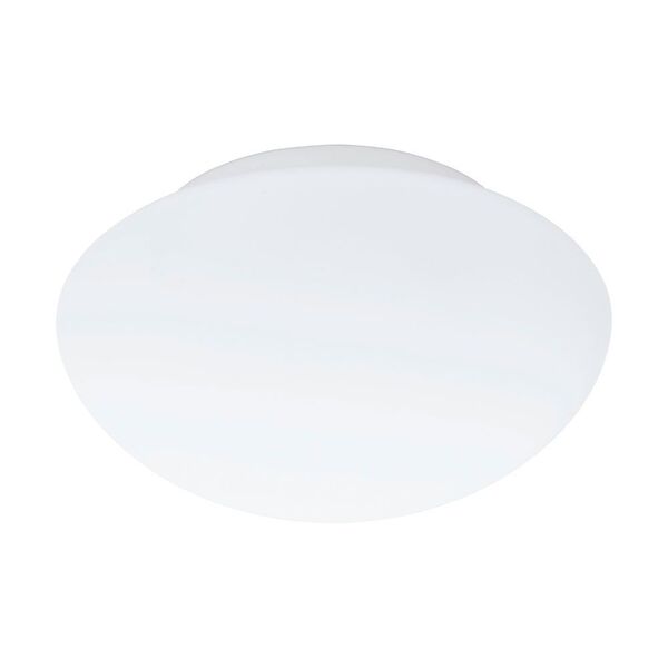 Светильник для ванной комнаты ELLA,[ 1х60W (E27), 200, сталь, белый/опаловое стекло]