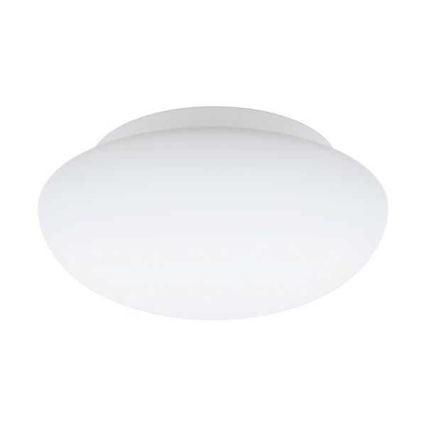 Светильник для ванной комнаты ELLA, [1х60W (E27), 280, сталь, белый/опаловое стекло]