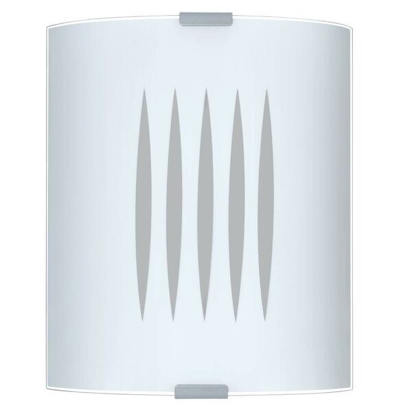 Светильник настенно-потолочный GRAFIK, [1х60W (E27), 180х210, мотив "линии"]