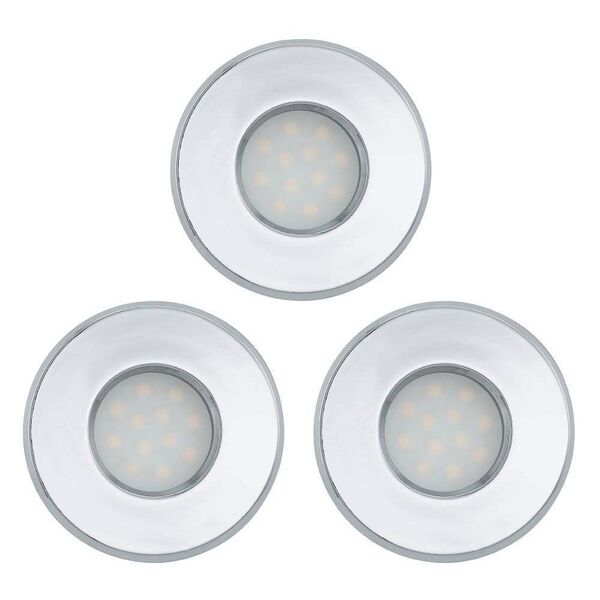 Светодиодный светильник внутреннего монтажа IGOA, [3X5W (LED), IP44   GU10-LED*3X5W*включены]