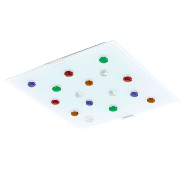 Светильник Светодиодный светильник настенно-потолочный SANTIAGO 1, [13,3W (LED), белый/цветной SANTIAGO 1]