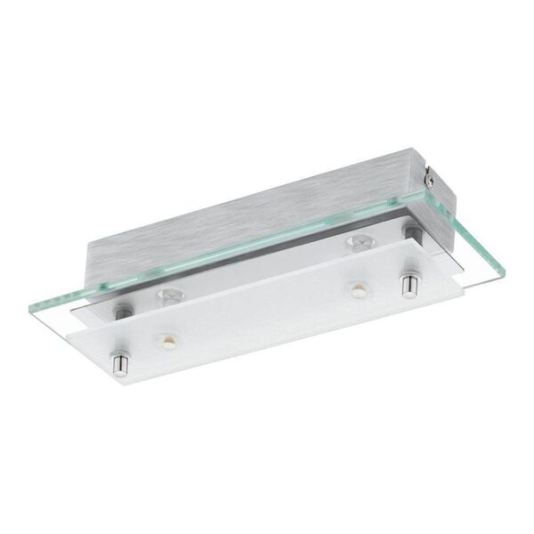 Светодиодный светильник настенно-потолочный FRES 2 [2х5,4W (LED), хром/белый]