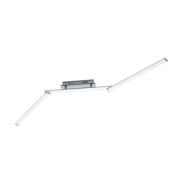 Светодиод. потол. светильник LASANA 2 [регулир., 25W(LED), L1410, сталь, алюм., хром/пластик, белый]