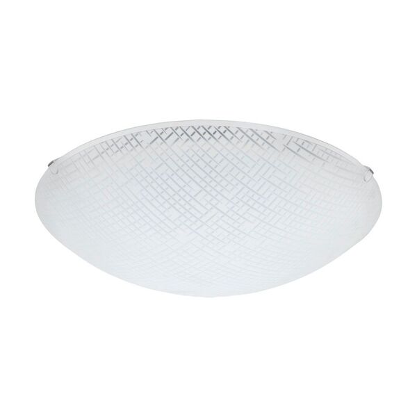 Светодиод. настенно-потол. светильник MARGITTA 1, [11W(LED), ?315, сталь, белый/стекло, белый]