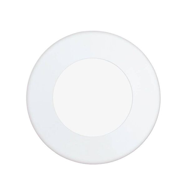Светодиод. ультратонкая встраиваемая панель FUEVA 1, [2,7W (LED) 3000K, 85, IP44, литой металл, белый/пластик, белый]