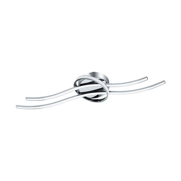 Светодиодный потолочный светильник SELVINA [22W(LED),  2400lm, L745, B175, Н85, алюминий, хром/пластик, белый]