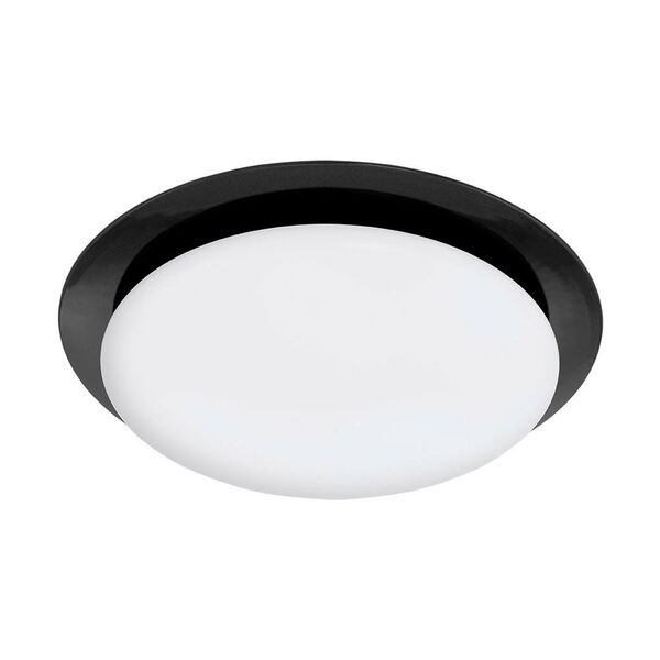 Светодиод. настенно-потол. светильник OBIEDA, [11W(LED), ?360, сталь, белый/пластик, белый, антрацит]