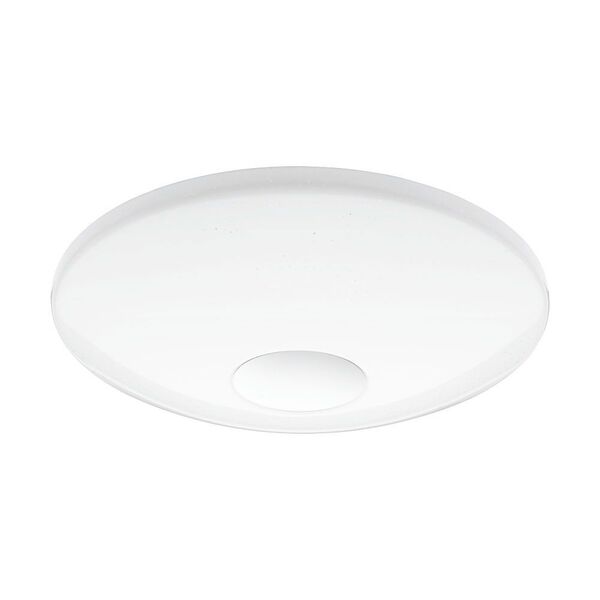 Светодиод. настенно-потол. светильник VOLTAGO-C [умный свет EGLO connect, 17W (LED), ?380, 2100lm, сталь, белый/пластик c эф-м хрусталя, белый]