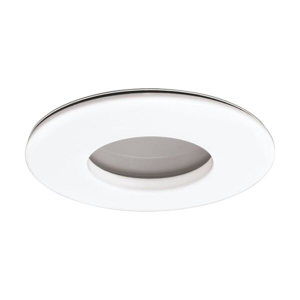Светодиод. встраиваемый светильник MARGO LED, [1х5W (LED), 400lm, 82, H10, IP65, ET125, литой алюминий, белый/пластик, матовый]