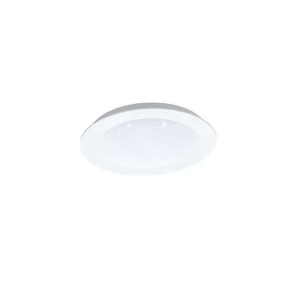 Cветодиод. встраиваемый светильник FIOBBO, [14W(LED), 1700lm, 225, H50, ET40, сталь, белый/пластик с эф-м хрусталя, белый, тепл. Свет]