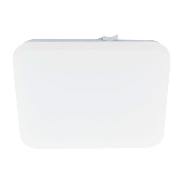 Cветодиод. настенно-потолочный светильник FRANIA, [11,5W (LED), 1350lm, 280х280, H70, cталь, белый/пластик, белый]