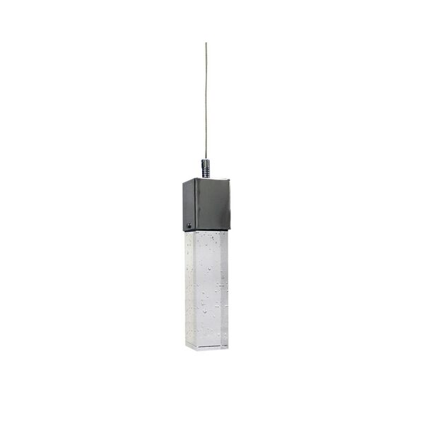 Подвесной светильник АКВА [хром w-10*10 H-100 PowerLed 1*5W (4000K)]