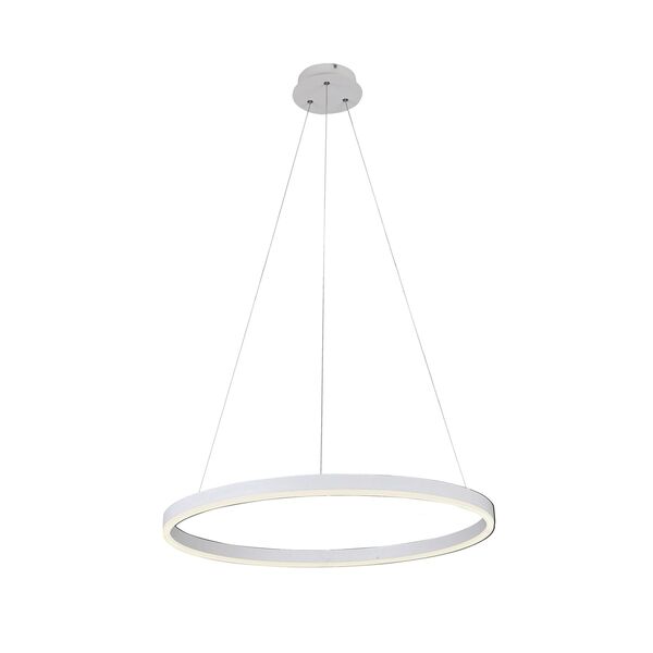 Подвесной светильник ТОР белый [d60 h110 Led 36W (4000K)]
