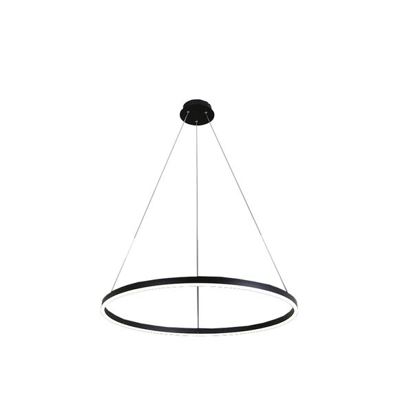 Подвесной светильник ТОР черный [d60 h110 Led 36W (4000K)]