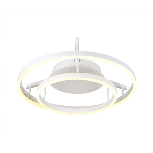 Светильник потолочный ТОР [белый 2 яруса d60+40 h15 Led 60W (4000K)]