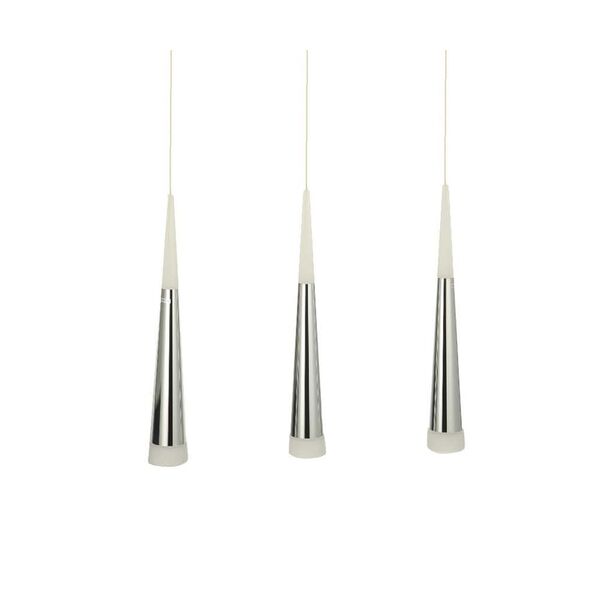 Подвесной светильник РЭЙ [h 150 w 50*7 Led 21w (4000K) хром]