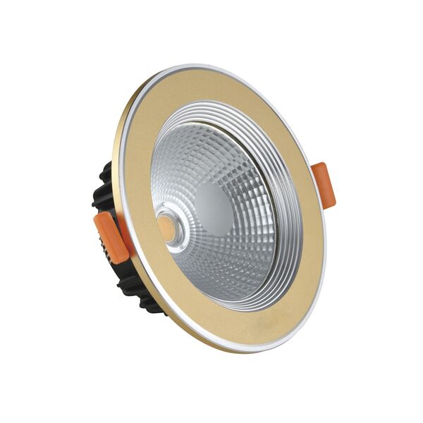 Светильник встраиваемый золото [d10,6 h4 Led 7W (4000K)]