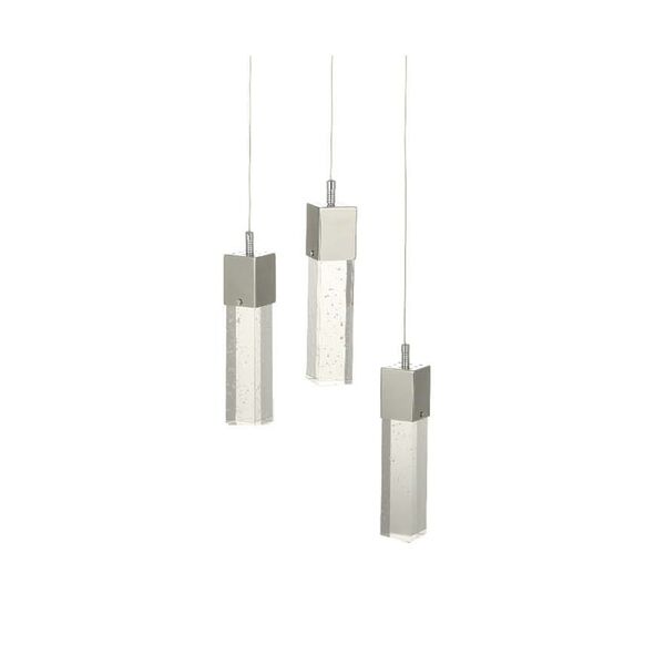 Подвесной светильник АКВА хром [d30 h130 PowerLed 15W (4000K)]