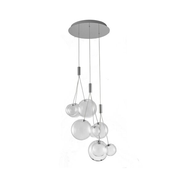 Подвес БАЛЛОИС [прозрачный d53 h120 Led 9*3W]