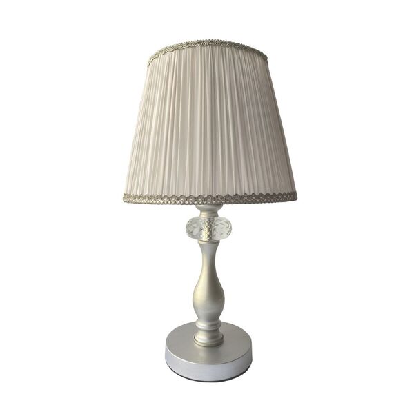 ALEGRIA LG1 SILVER-BROWN CRYSTAL LUX Настольная лампа]