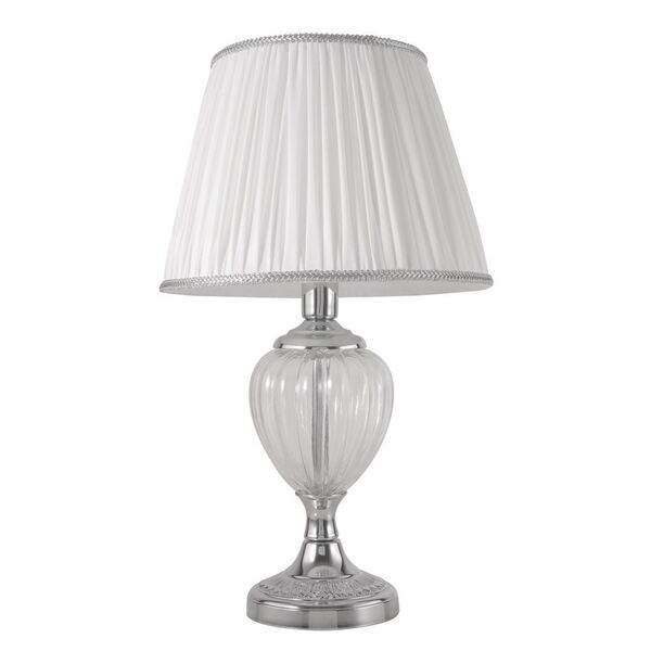 ALMA WHITE LG1 CRYSTAL LUX Настольная лампа