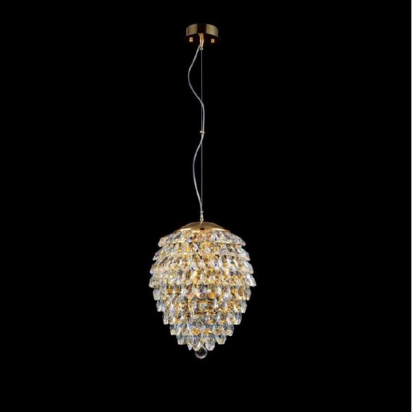 CHARME [SP2+2 LED GOLD/TRANSPARENT CRYSTAL LUX Светильник подвесной]