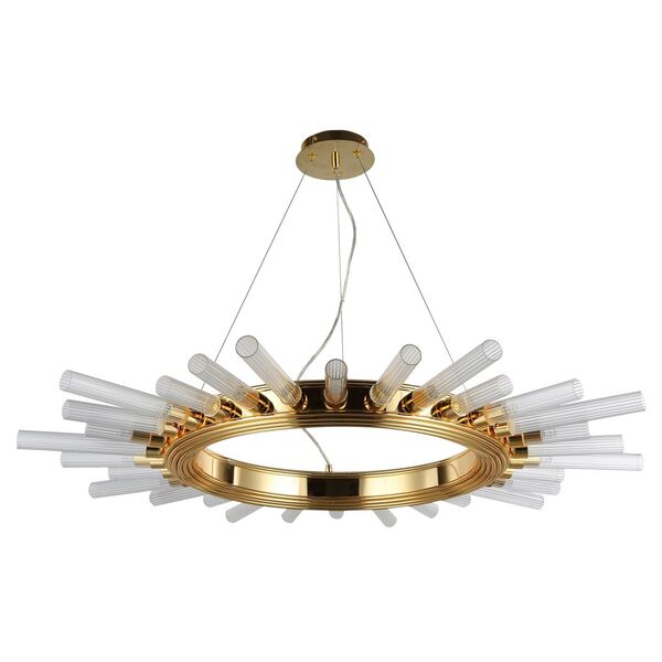 FAIR SP15 [GOLD D1000 CRYSTAL LUX Светильник подвесной]