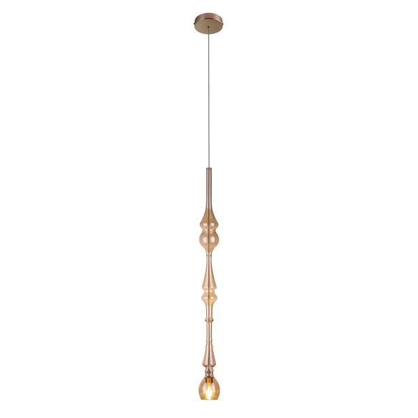 LUX NEW SP1 D AMBER CRYSTAL LUX Светильник подвесной