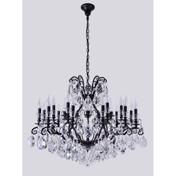 MAGNIFICO SP19 [BLACK/TRANSPARENT CRYSTAL LUX Люстра]