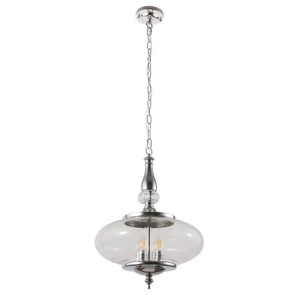 MIEL SP4 CHROME CRYSTAL LUX Светильник подвесной