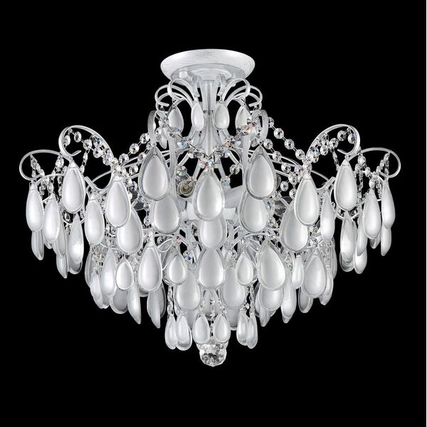 SEVILIA PL6 SILVER CRYSTAL LUX Светильник потолочный