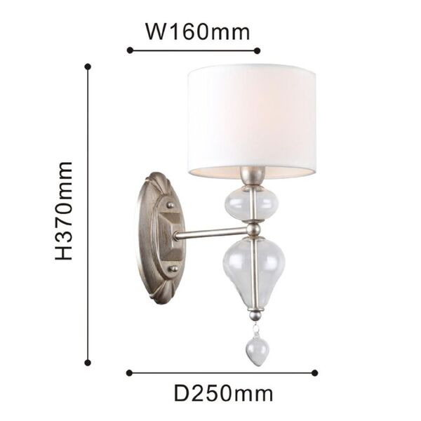 настенный светильник Ironia [D250*W160*H370 1*E14*40W, excluded]