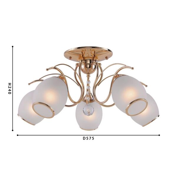 потолочный светильник Adora [D575*H240 5*E14*40W, excluded]