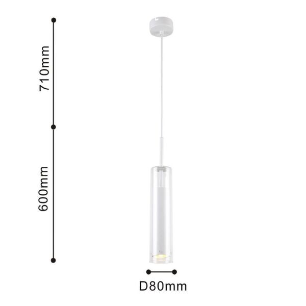 подвес Aenigma [D80*H1310 1*GU10LED*5W, excluded]