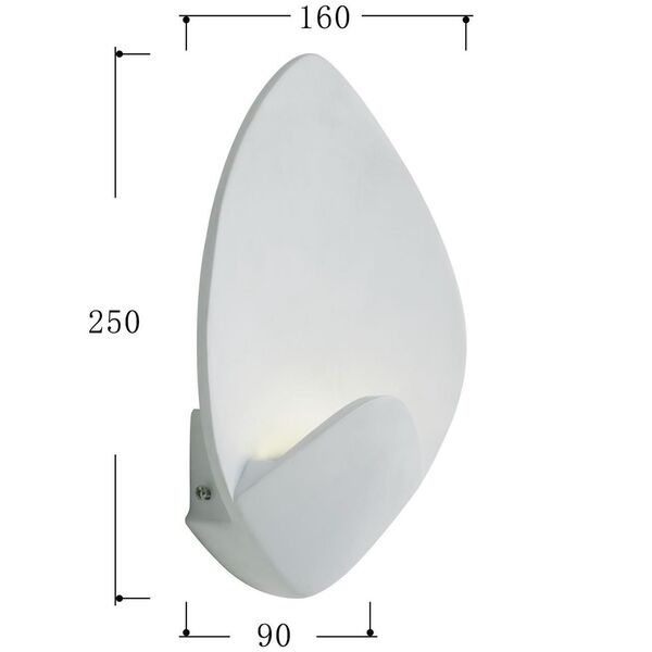 настенный светильник Borges [D90*W160*H250 2*LED*4W, 640LM, 4000K, included]
