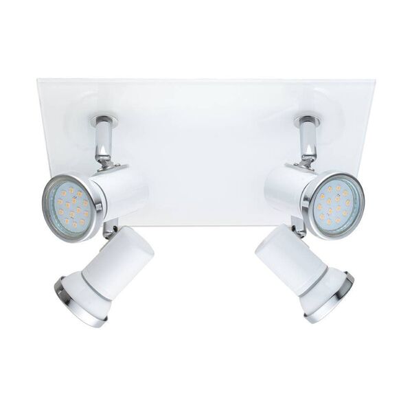 Светодиодный спот TAMARA 1 [4х2,5W (GU10), IP44, белый/хром TAMARA 1 5990 GU10*LED-4X2,5W*включены]