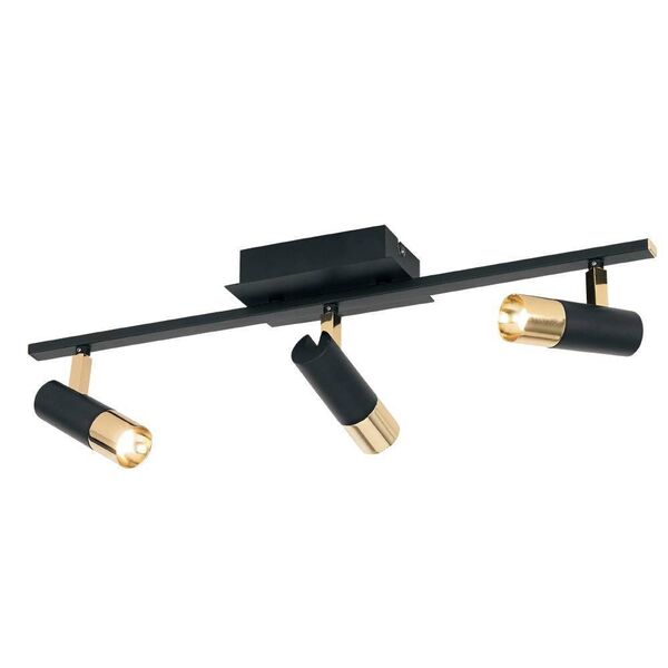 Светодиод. спот TOMARES [3х5W(LED), L580, алюминий, сталь, черный, латунь]