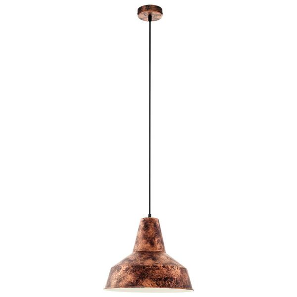 Подвес SOMERTON, [1х60W (E27), H1100, сталь, медный состаренный]