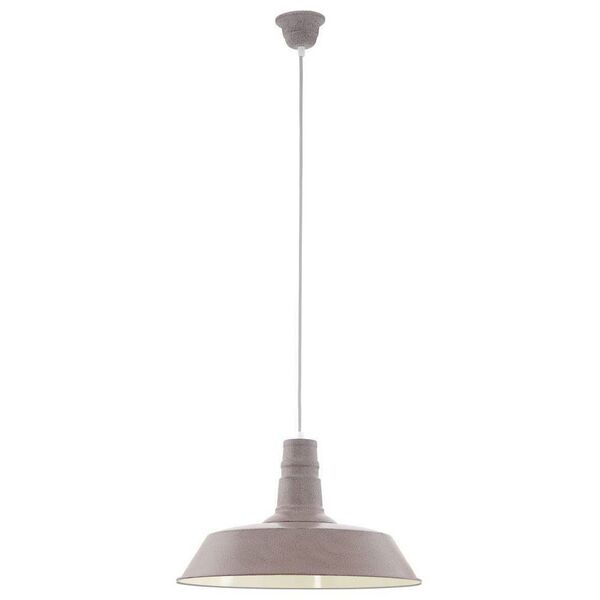 Подвес SOMERTON 1, [1х60W (E27), 470, сталь, серо-коричневый структурн.]