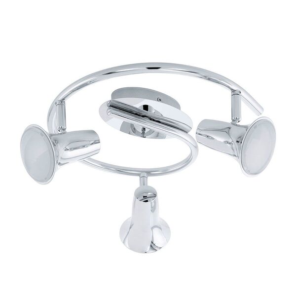 Светильник Светодиодный спот JUMILLA,[ 3x3,7W (LED), ?255, никель/пластик JUMILLA]