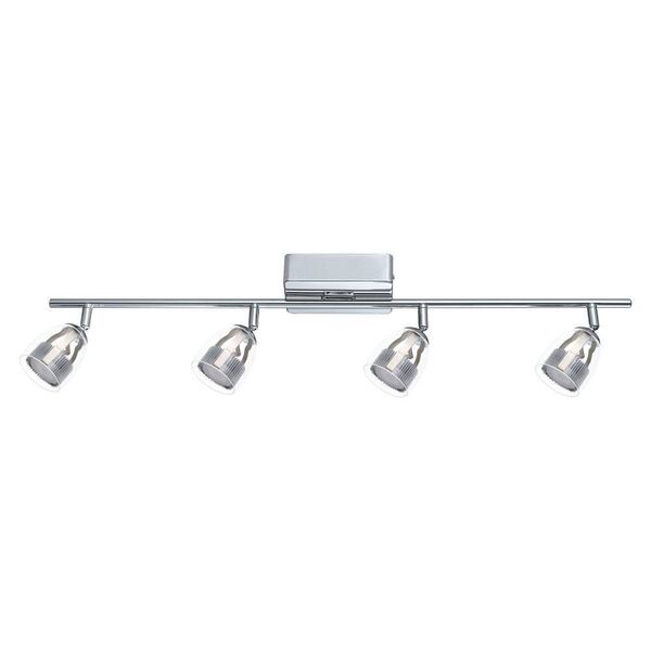 Светильник Светодиодный спот PECERO,[ 4х6W (LED), хром/пластик прозрачный PECERO]