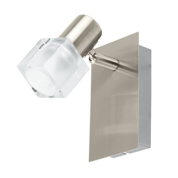Светильник Светодиодный спот NOCERA,[ 1х5W (LED), никель/стекло прозрачное NOCERA]