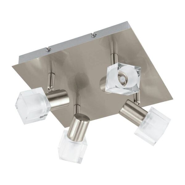 Светильник Светодиодный спот NOCERA,[ 4х5W (LED), никель/стекло прозрачное NOCERA]